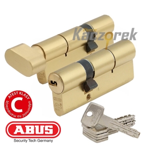 Abus 302 - D10 30/55 + vložka KD10 55G/30 v systému 1 klíčů mosaz matná